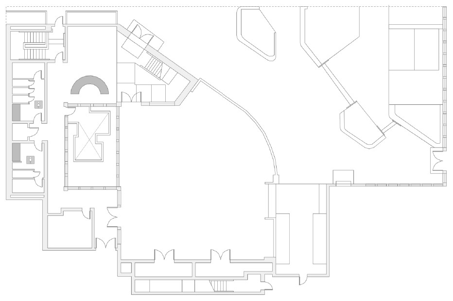 Pride Hall & Bayard Rustin Plaza floor plan